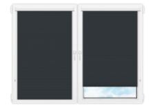 Жалюзи Isotra 25 мм №7016 перф. цена. Купить в «Мастерская Жалюзи»